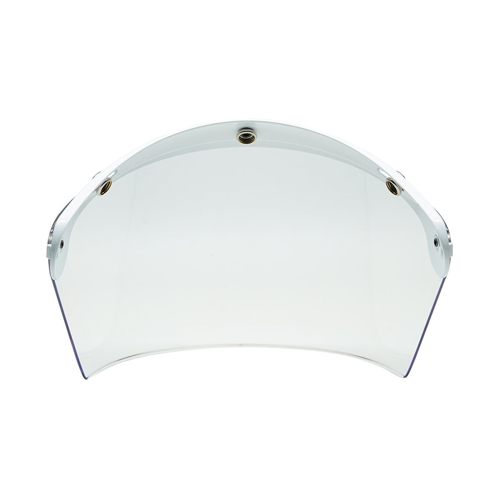 VISOR PET CLEAR WHITE