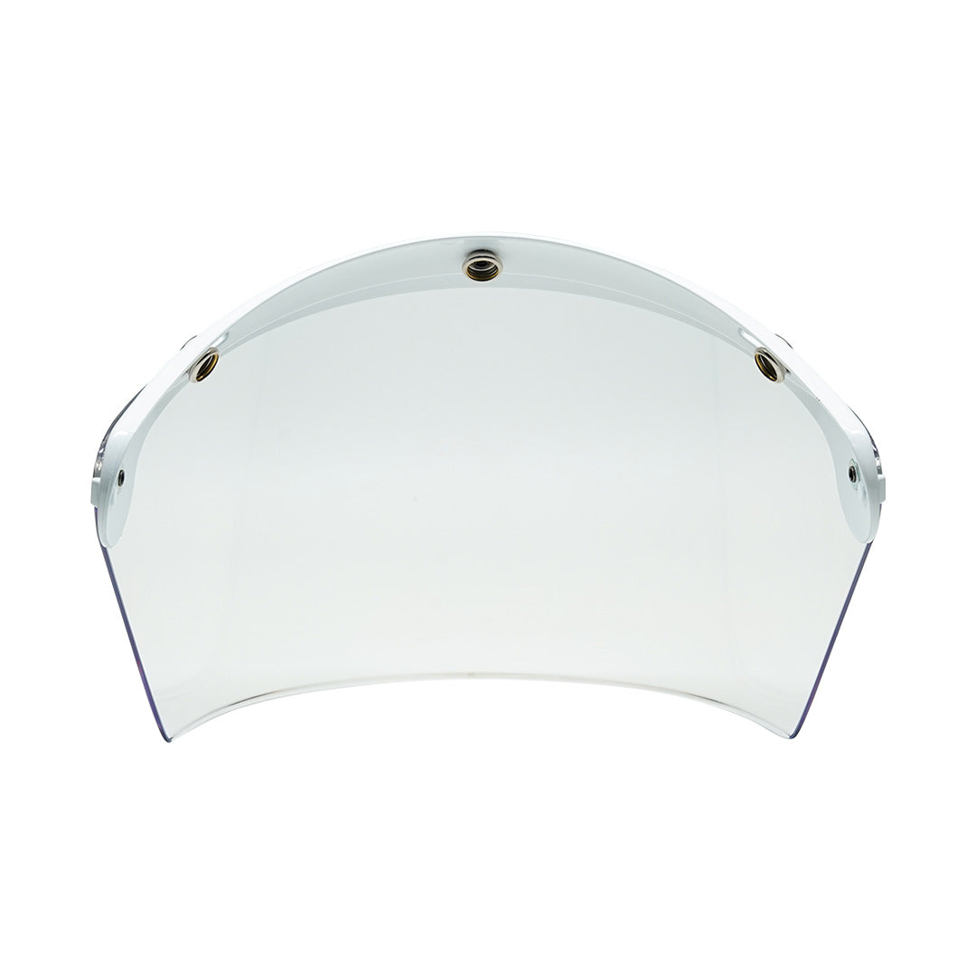 VISOR PET CLEAR WHITE