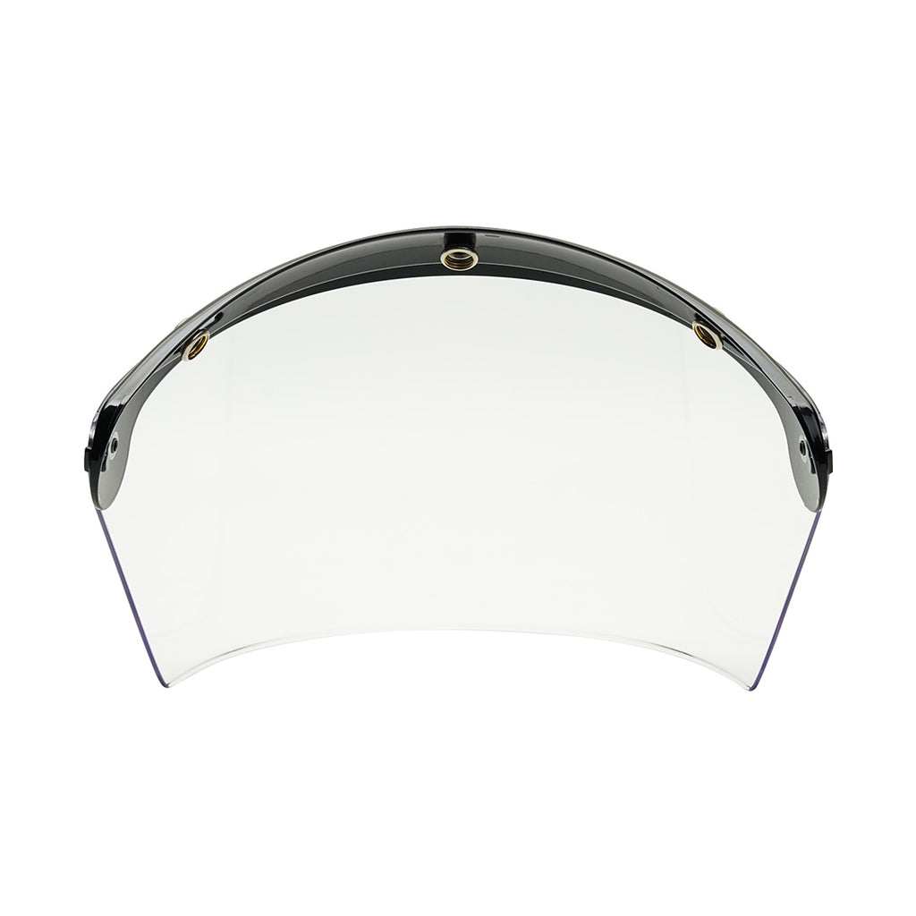 VISOR PET CLEAR DEEP BLACK