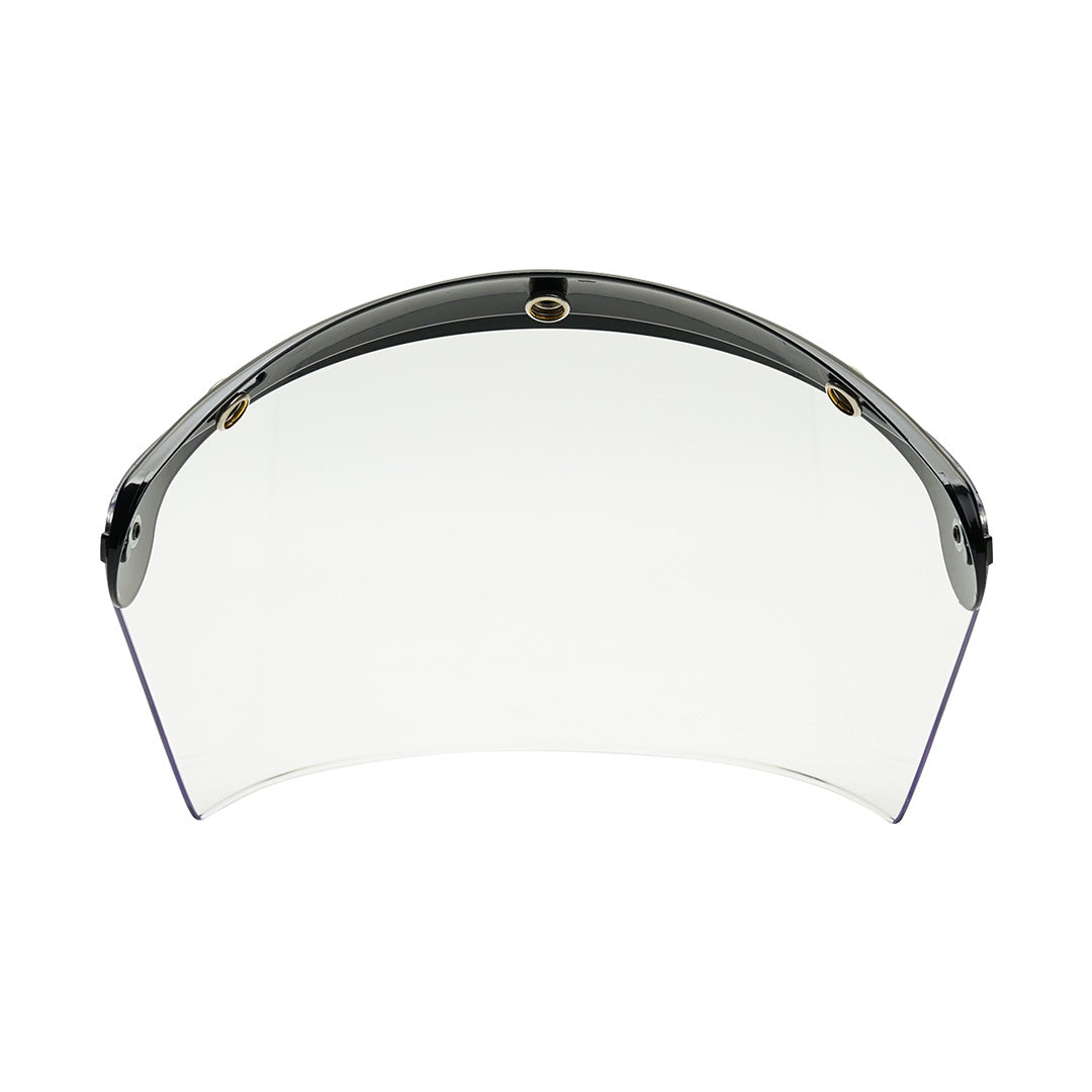 VISOR PET CLEAR DEEP BLACK