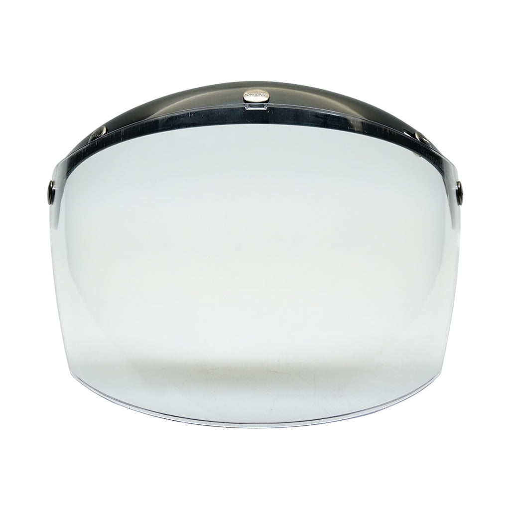 VISOR PET CLEAR DEEP BLACK