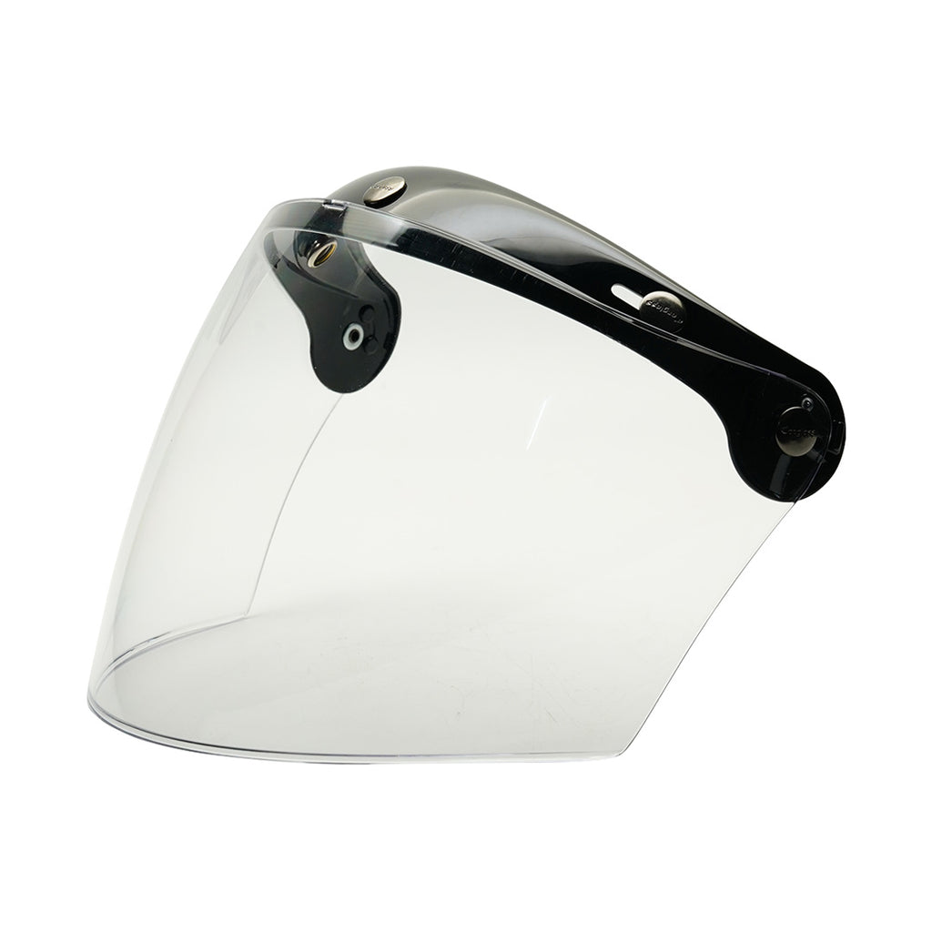 VISOR PET CLEAR DEEP BLACK