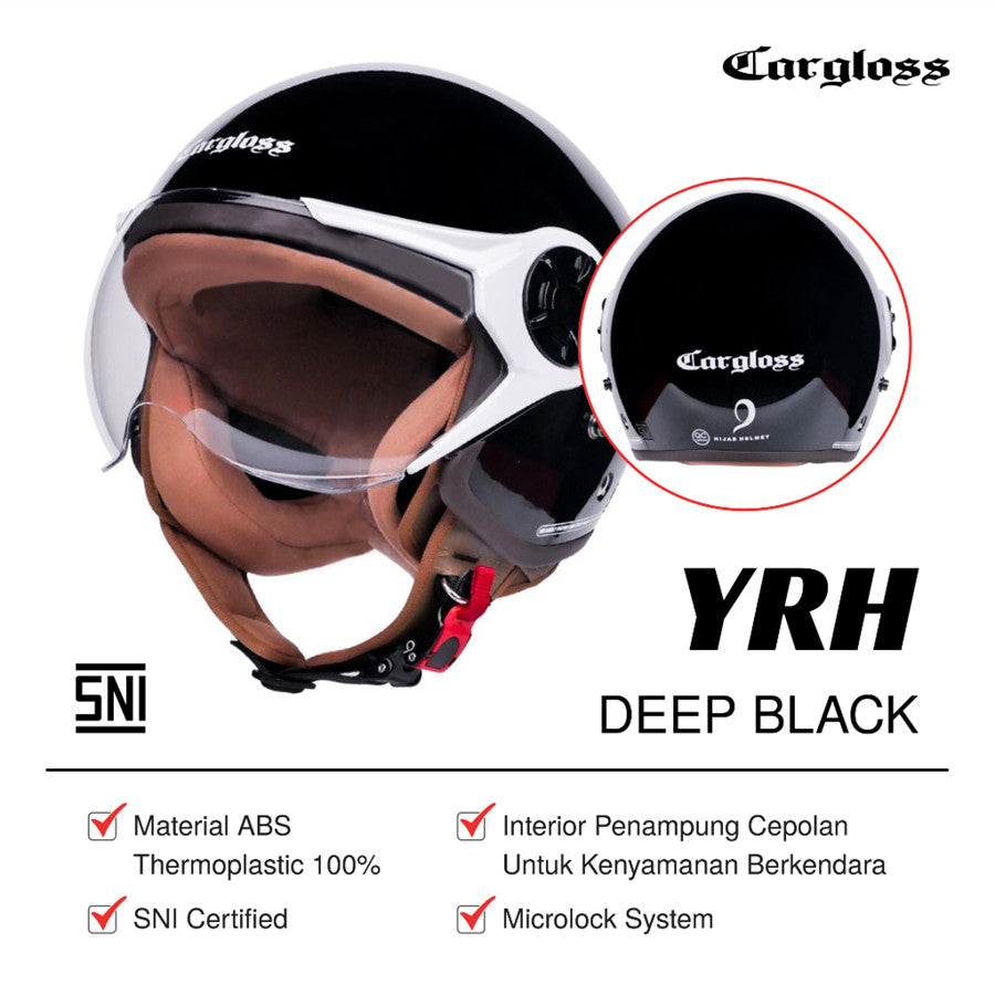 YRH Hijab Deep Black