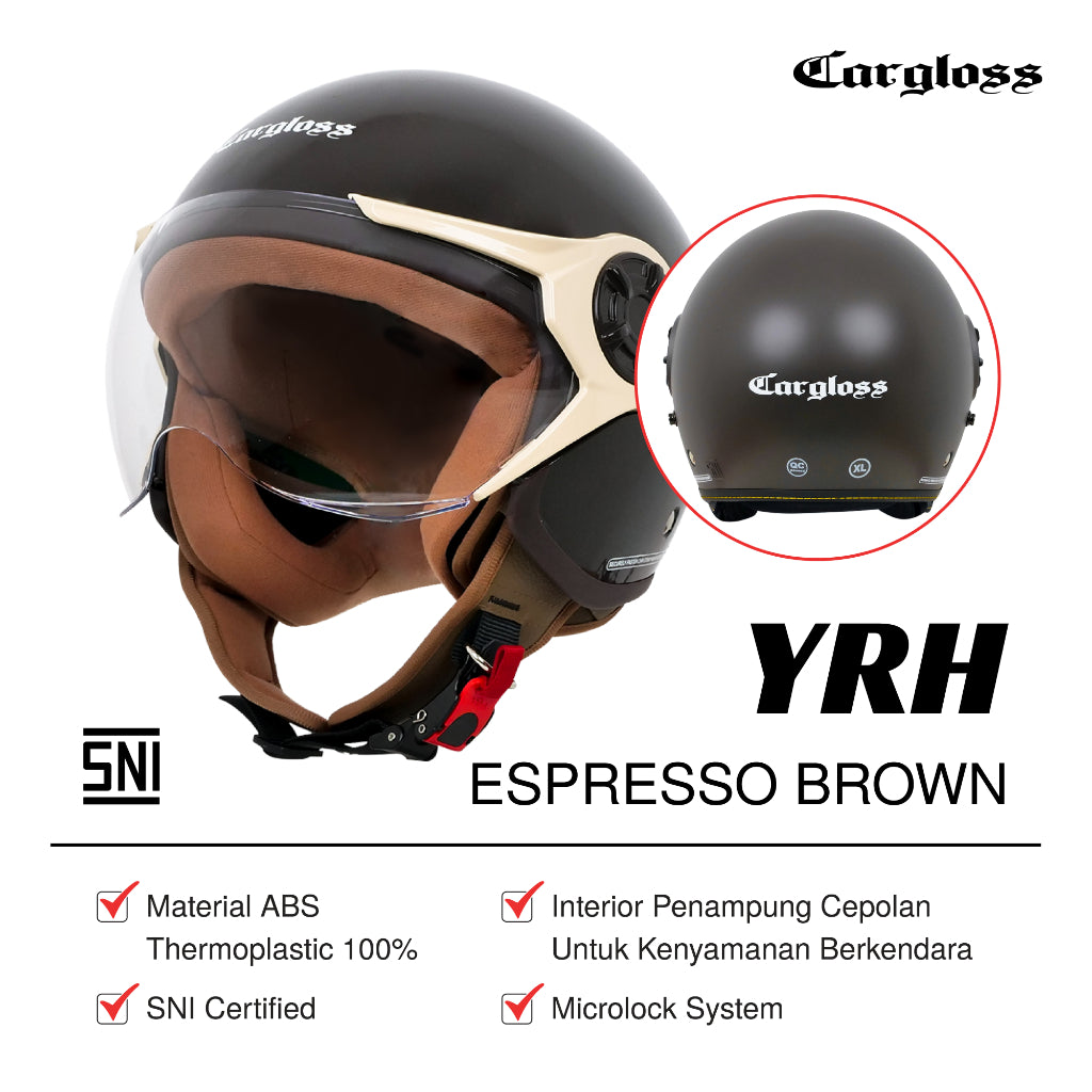 YRH Hijab Espresso Brown