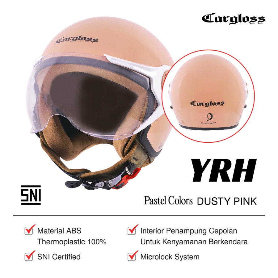 YRH Hijab Dusty Pink