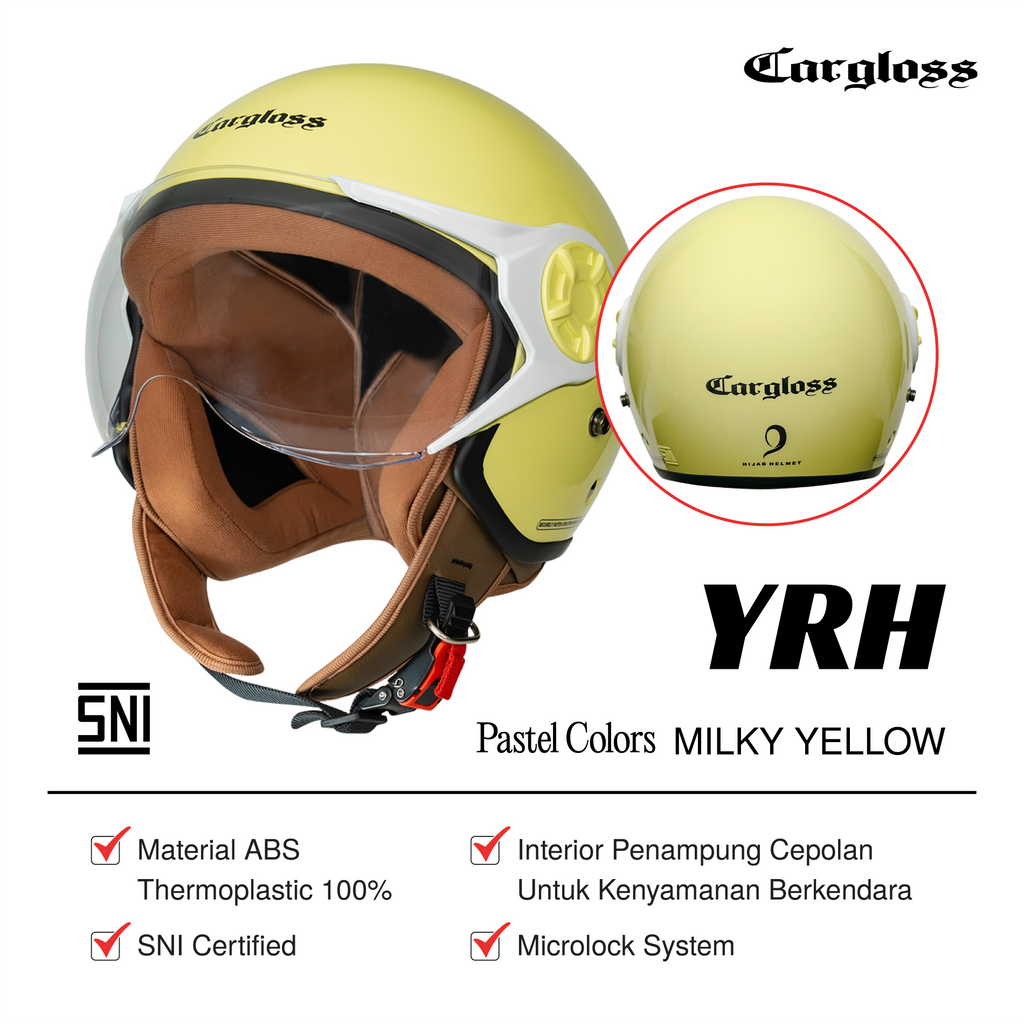 YRH Hijab Milky Yellow