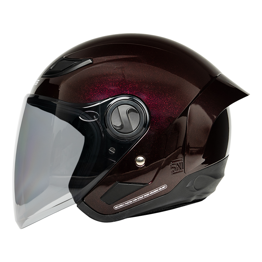 NFS HALF FACE MOONLIGHT RED