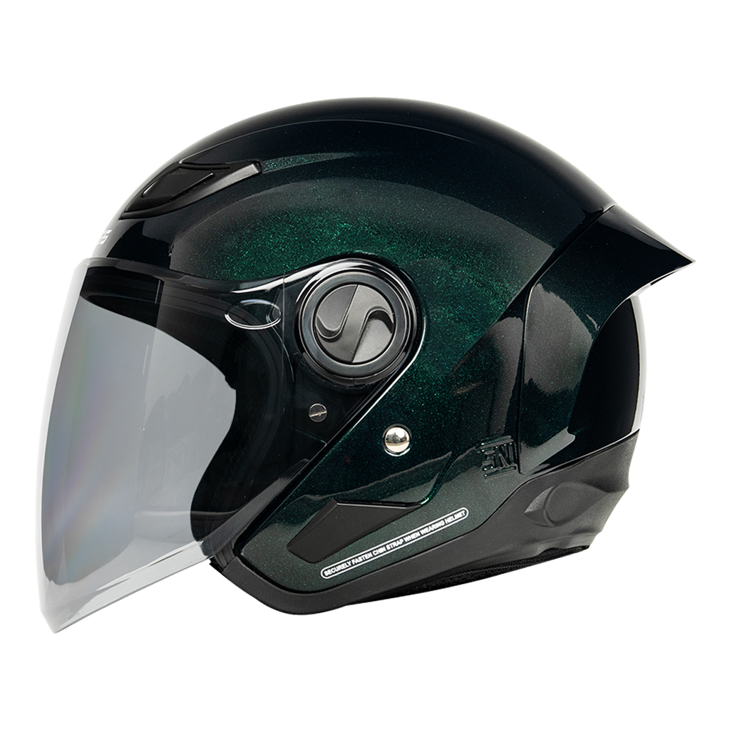 NFS HALF FACE MOONLIGHT GREEN