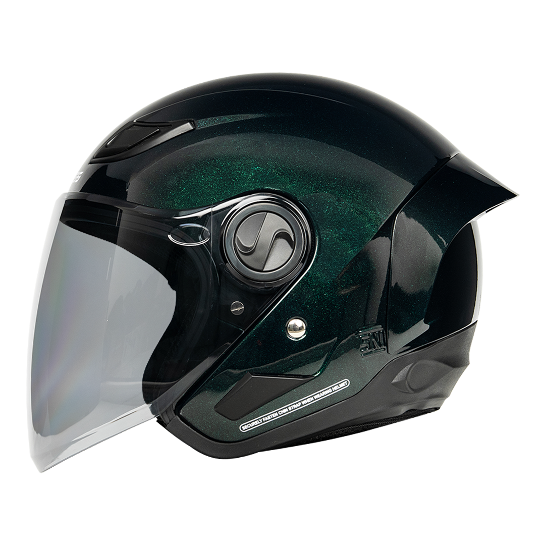 NFS HALF FACE MOONLIGHT GREEN