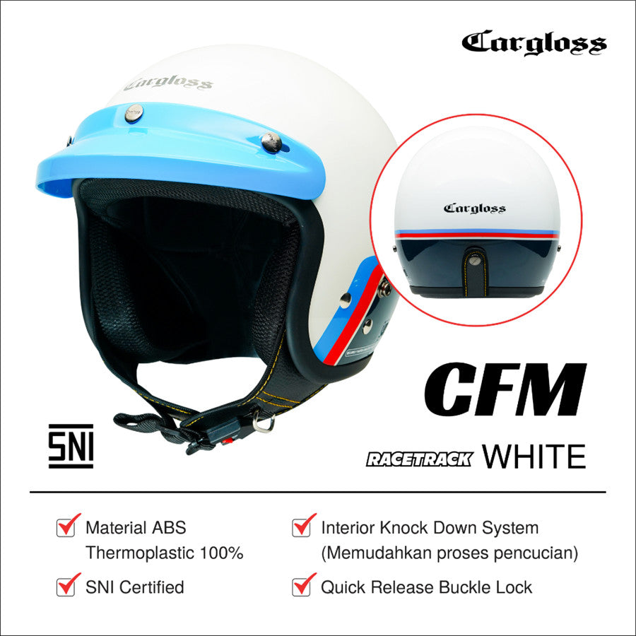 CFM Retro Race Track White