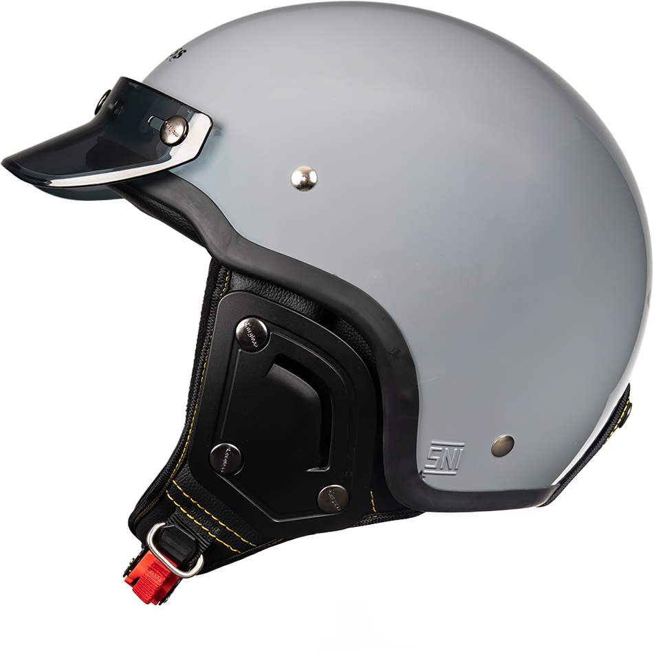 Cargloss CFS Chips Retro Helm Half Face - Dark Grey