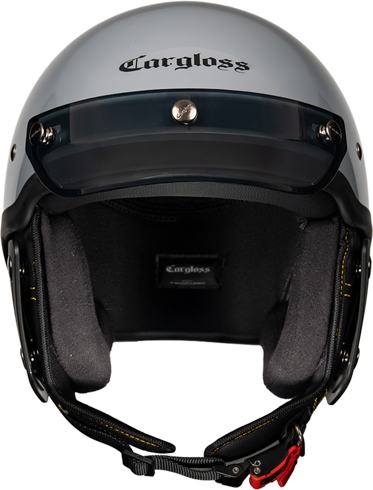 Cargloss CFS Chips Retro Helm Half Face - Dark Grey