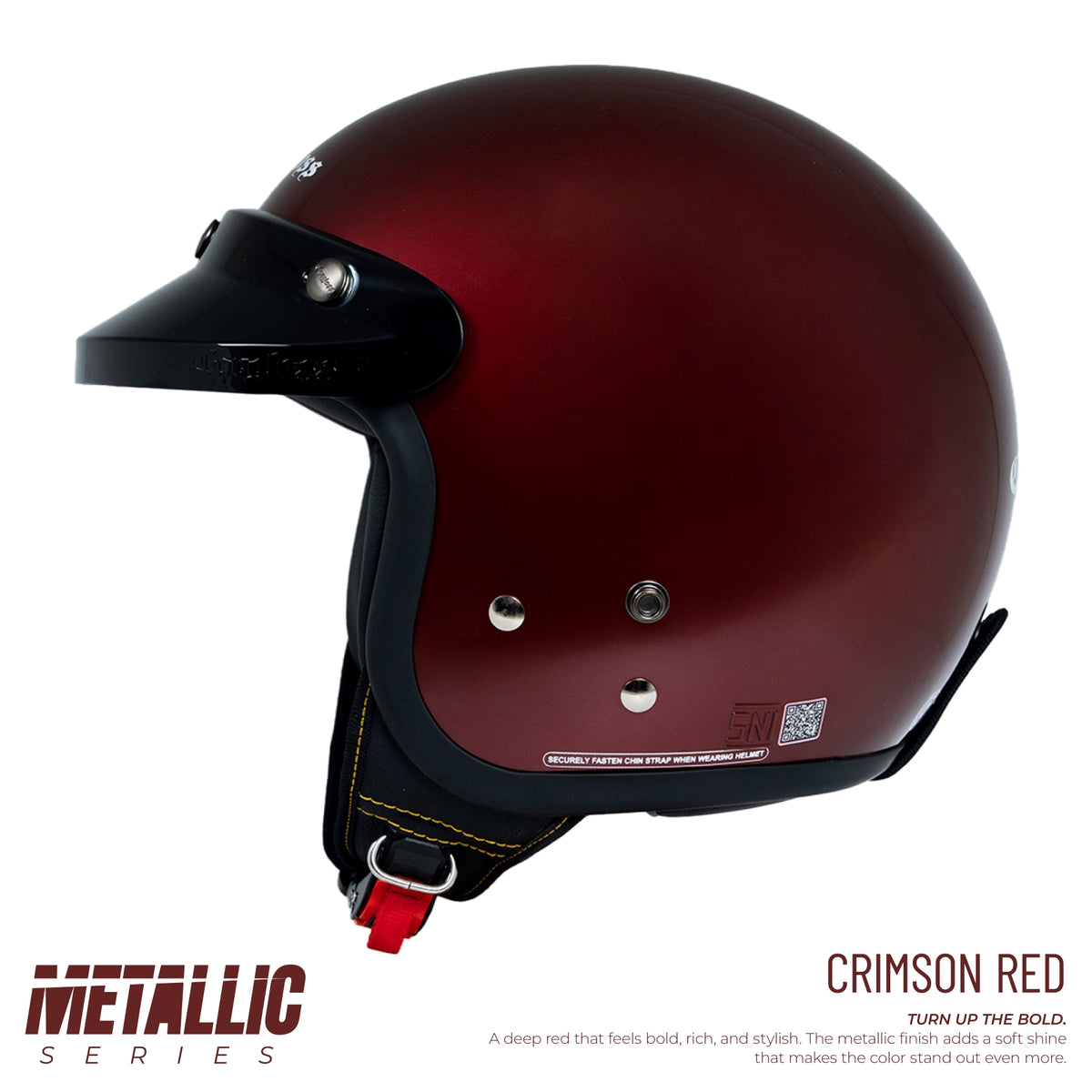 CFM Retro Crimson Red