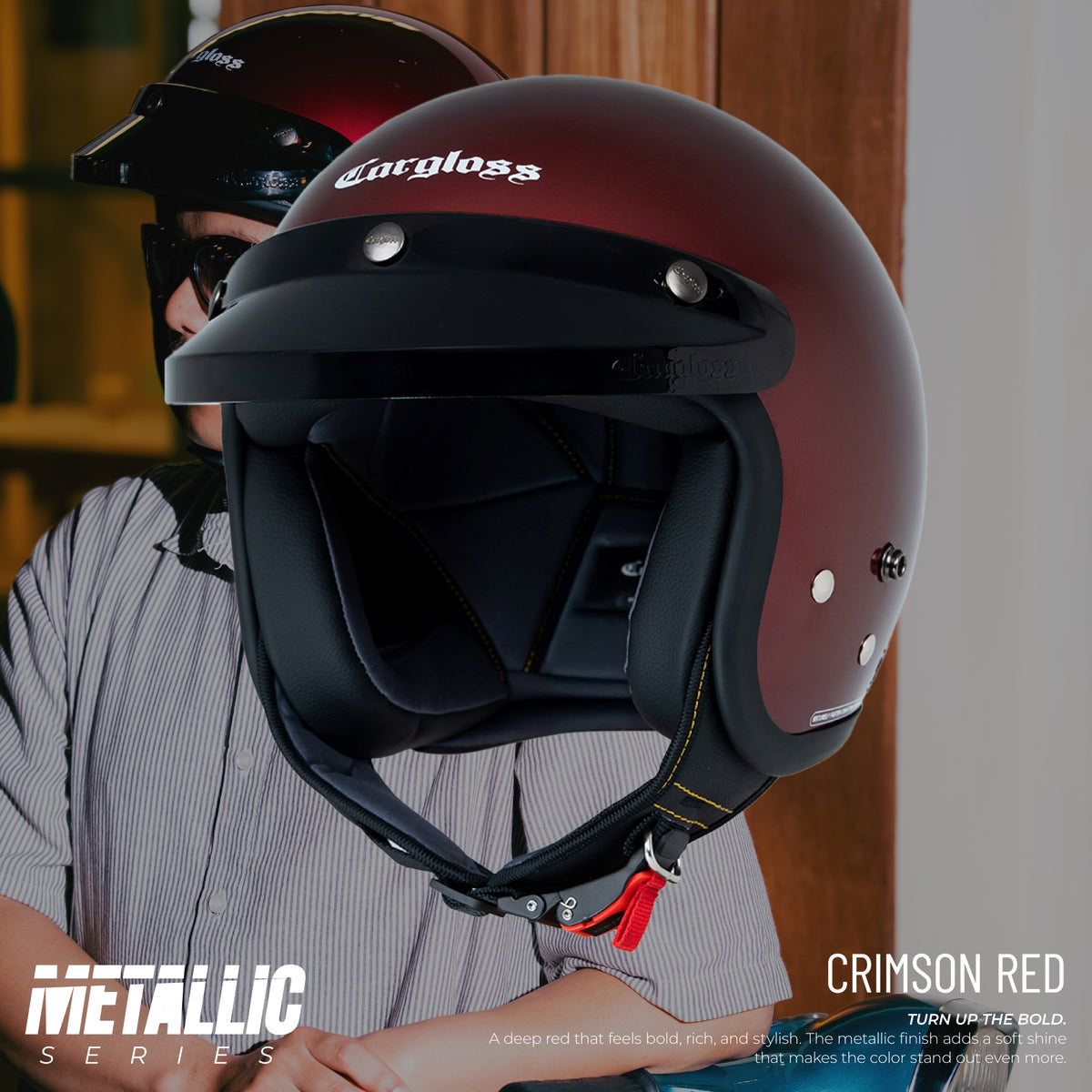 CFM Retro Crimson Red