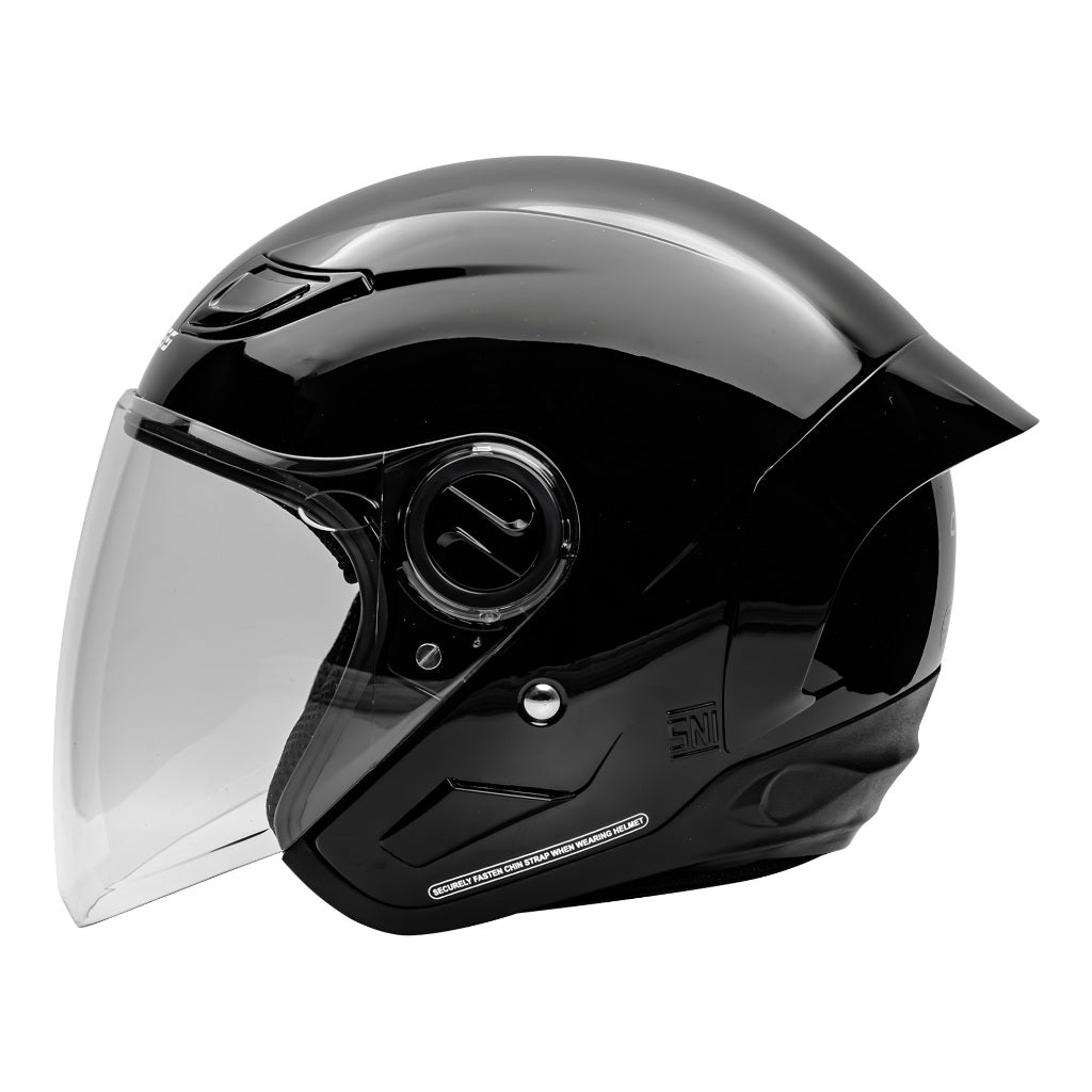 NFS Half Face Deep Black